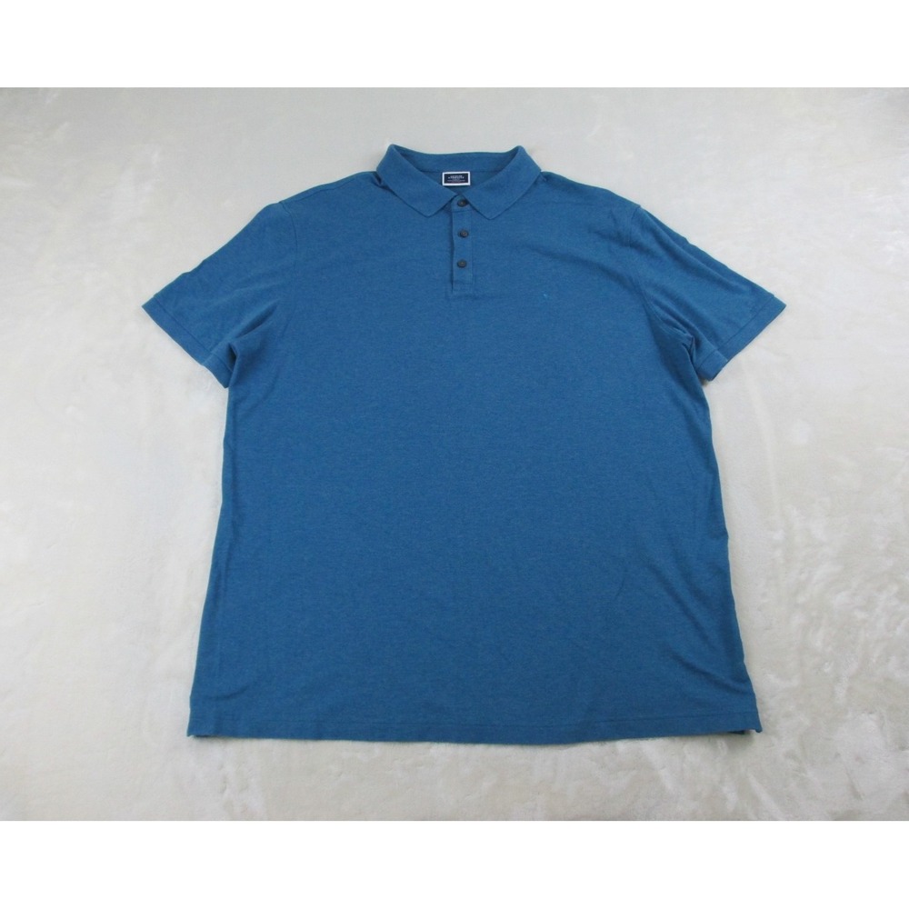 Charles Tyrwhitt Polo Shirt Mens 2XL XXL Blue Jermyn Street London Casual